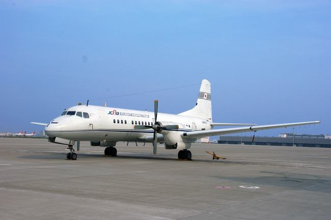 羽田空港内の量産初号機(2011年)