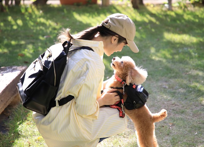  愛犬とリンクコーディネート