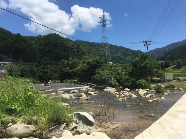 移住したい町としてメディアでも多数紹介されている自然豊かな南畑地区