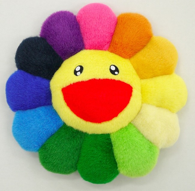 Flower Cushion Rainbow