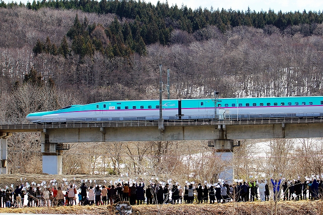 北海道新幹線開業日