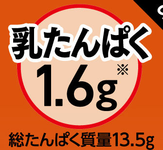 ※乳たんぱくと総たんぱく質量は1本あたり