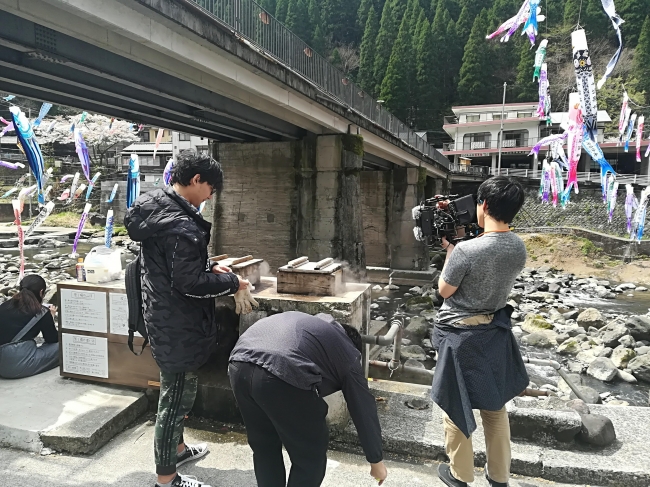 昨年の新入生研修の様子（熊本県）