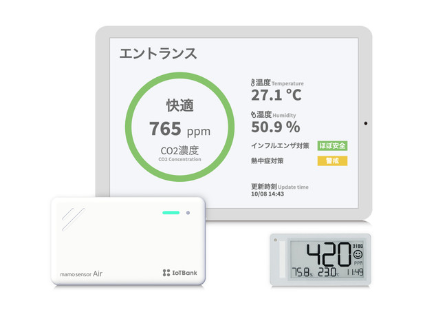 高精度CO2センサー「まもセンサー Air」