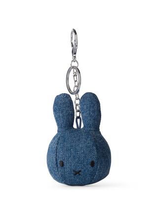 Miffy Bag Charm Denim  Mid Wash