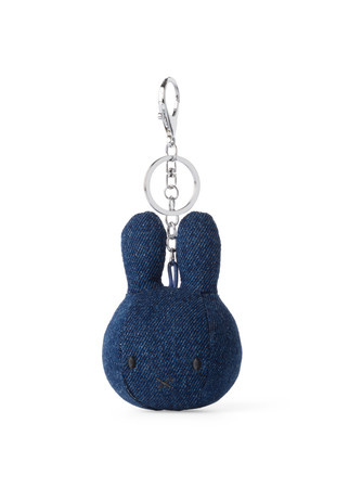 Miffy Bag Charm Denim  Raw