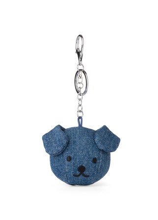 Snuffy Bag Charm Denim  Mid Wash