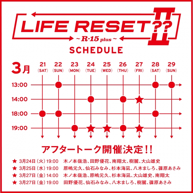 公演スケジュール