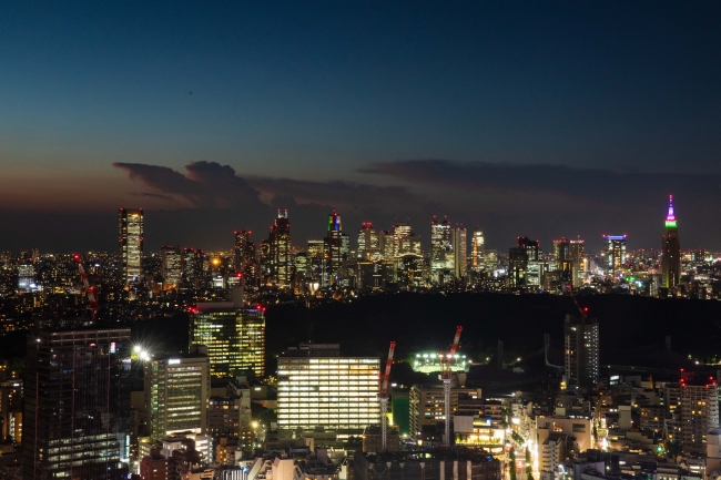 ベロビストからの夜景