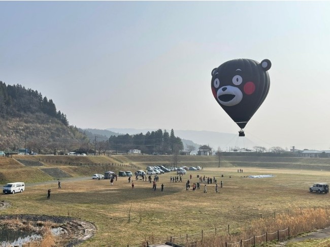 飛行イメージ（地上から）