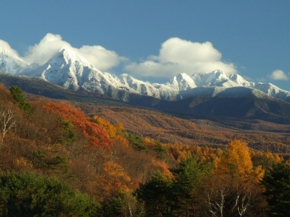 ここが山岳リゾートであることを実感する