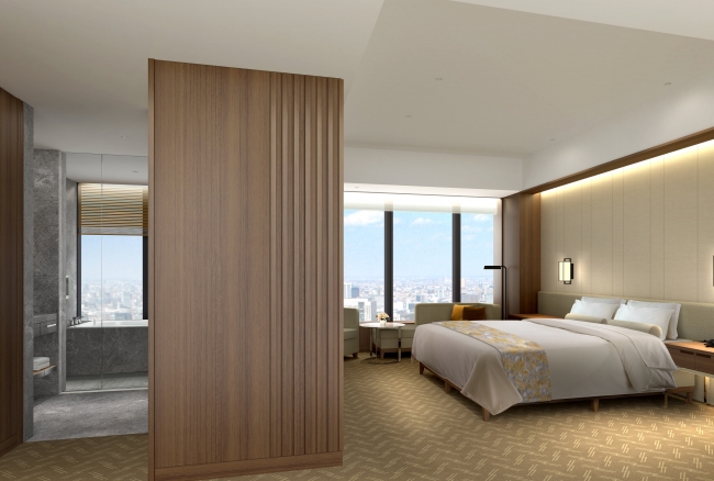 G.A. DESIGN INTERNATIONAL LIMITED [The Okura Prestige_Prestige Room-Bath with view]