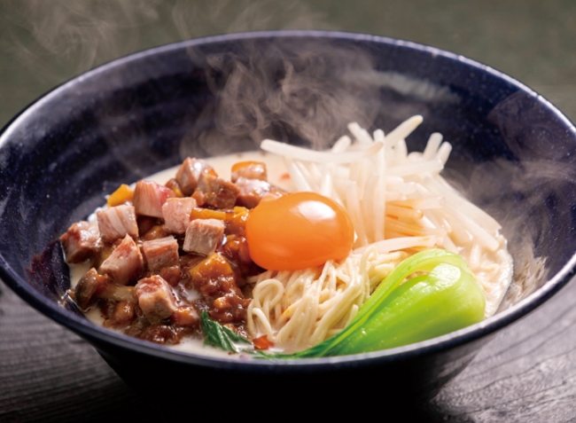 和牛味噌あんかけ胡麻和えそば