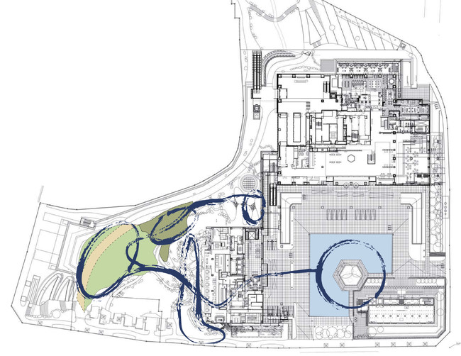 オークラ庭園 コンセプト図