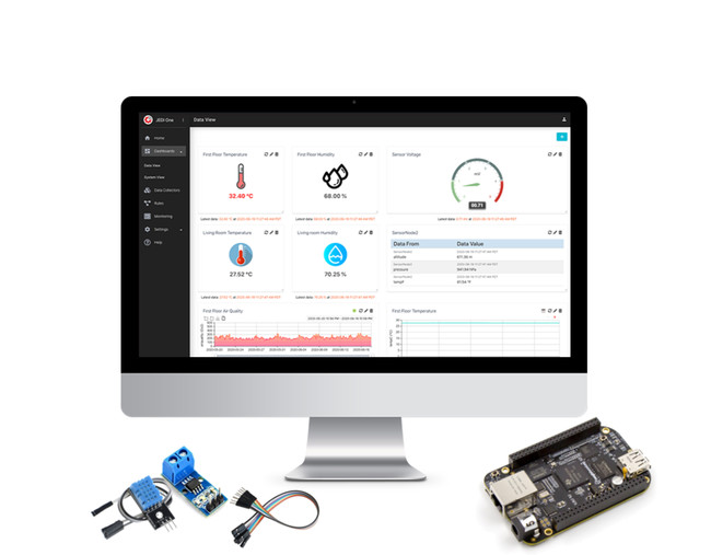 MachineChatのBeagleBone向けJEDI OneはDigi-Key Electronicsを通じて39米ドルで独占的に提供され、あらゆるIoTプロジェクトに対するエッジベースの堅牢なデータ収集、変換、監視、可視化の組み込みを実現します。