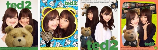 「TED2」プリントール　撮影例