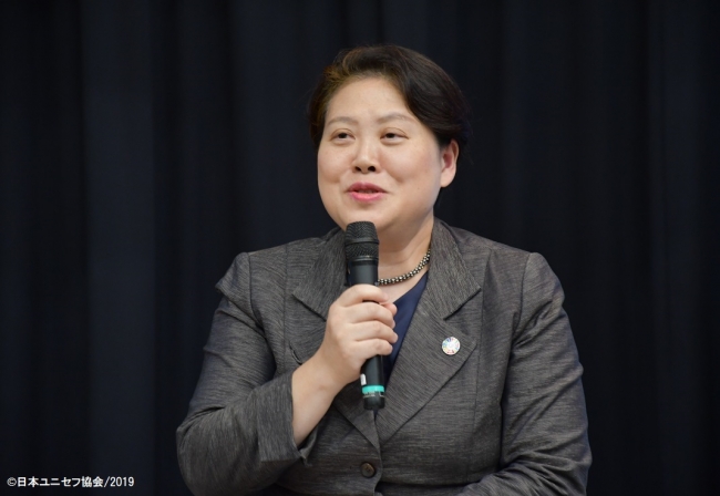 国連子どもの権利委員会委員 大谷美紀子弁護士 © 日本ユニセフ協会_2019