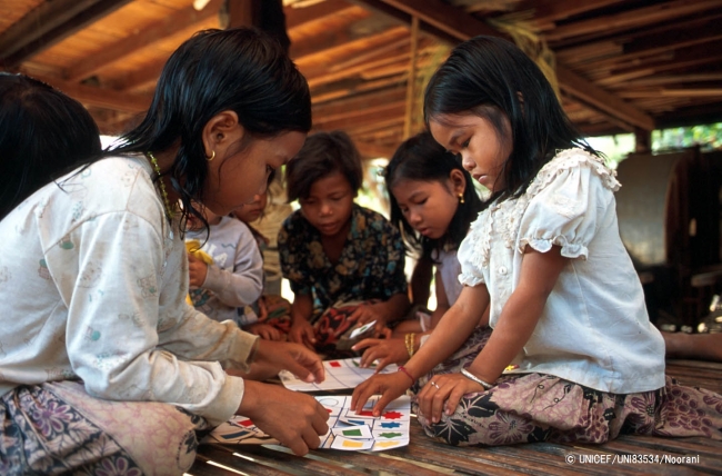 カンボジアの子どもたち　※本文との直接の関係はありません。© UNICEF_UNI83534_Noorani