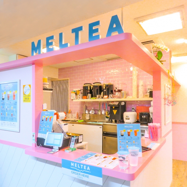 中野ブロードウェイ地下のMELTEA店頭の様子