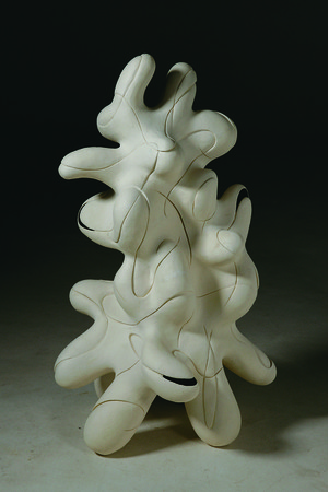 「ceramic redrawing」 陶  600×600×1100mm  2021