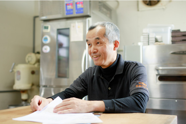 「天然酵母田舎のぱん屋さん」代表 松崎弘志さん