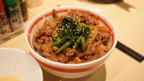 焼き牛丼