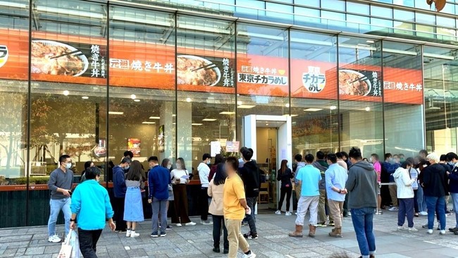 ランチスタート時の東京チカラめし香港3号店