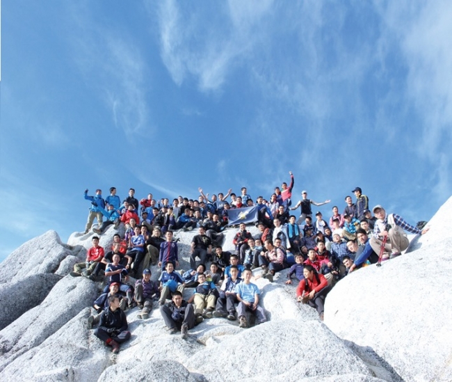 男子部　登山