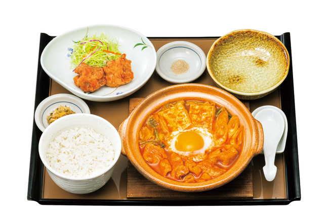 チゲ定食　890円