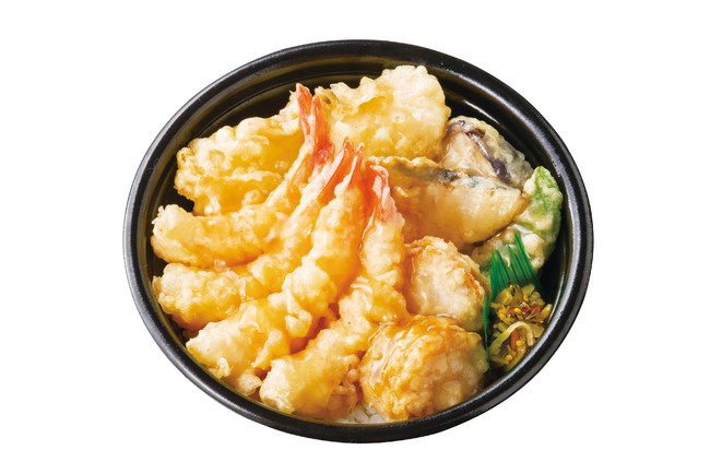 塩だれ特海鮮天丼　690円（税込）