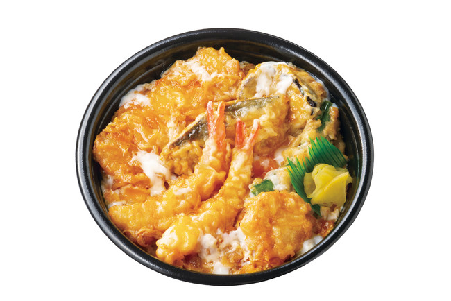 海鮮天とじ丼　590円（税込）