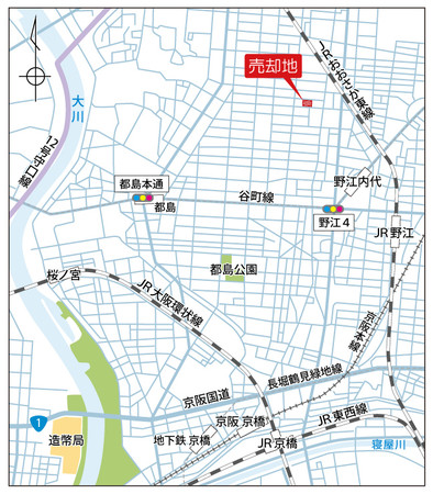 売却地　地図