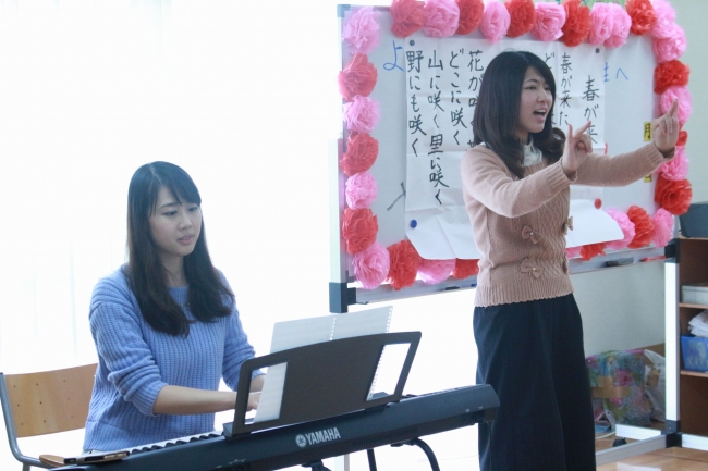 国立音楽院の学生さんによる交流会