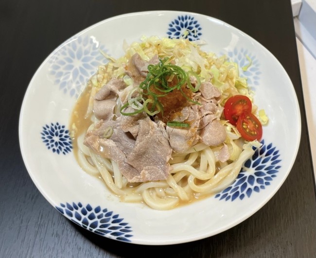 黒豚ロースの冷しゃぶうどん ¥780-