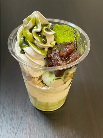 抹茶白玉パフェ ¥780-