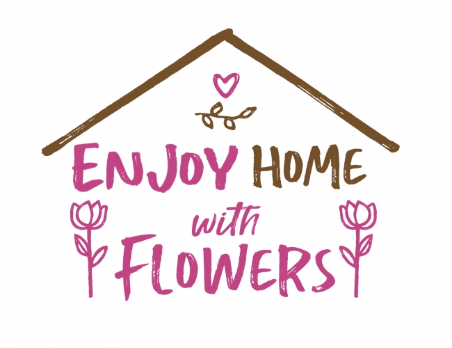 ENJOY HOME with FLOWERS logo