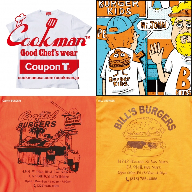 Cookman COUPON T-SHIRTS　¥1,900-（+TAX）SIZE：Ｍ・Ｌ（UNISEX）