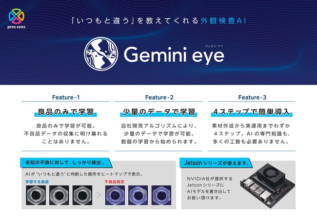 「いつもと違う」を教えてくれる外観検査AIソフトウェア。
