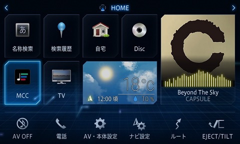 HOME画面