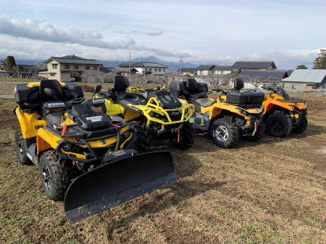 カナダBRP社製のATV Can-Am OUTLANDER