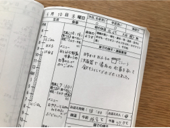 書くことが多い「保育園連絡帳」