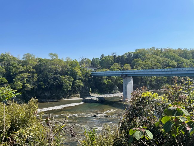 寄居町は川遊びが有名