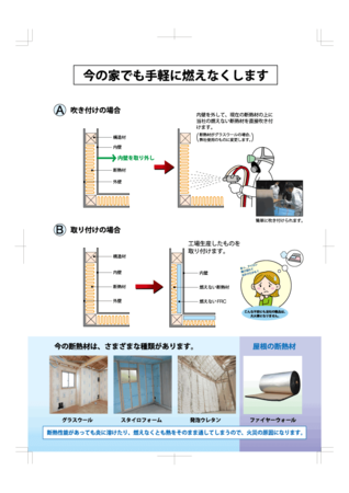 木造住宅の耐火リフォームを開始！