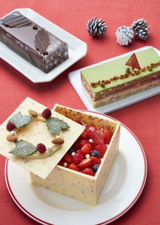 クリスマスケーキ集合イメージ1