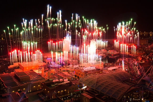 USJ15周年前夜祭パーク全景