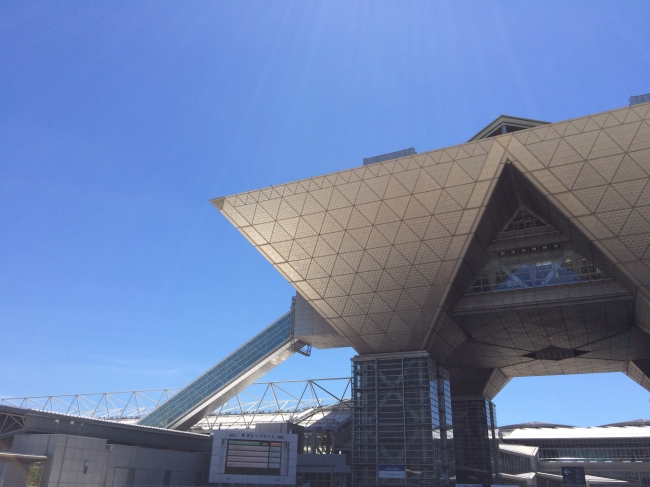 東京ビッグサイトなどで行われる展示会（商談会）