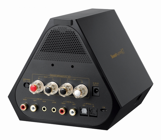 Sound Blaster X7 (背面)