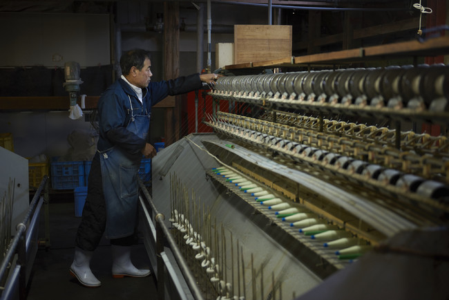 田勇機業の工場 (C)Tayuh the textile industry co.,ltd