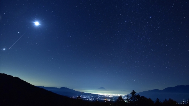 【2位：八ヶ岳（野辺山・富士見高原・原村）】八ヶ岳の星空 （画像提供元：（一社）八ヶ岳ツーリズムマネジメント）