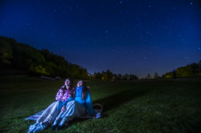 【1位：伊那・飯田・駒ヶ根・昼神エリア】日本一の星空ナイトツアー（阿智☆昼神観光局提供）